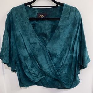 Planet Blue crop top